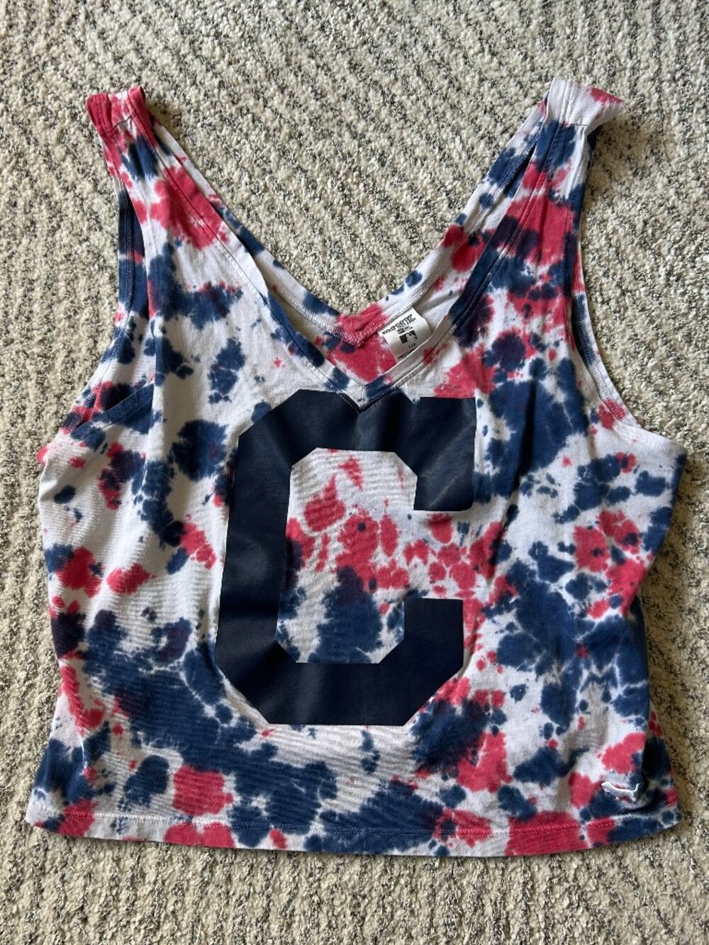 Cleveland Guardians MLB Tie-Dye Tank!